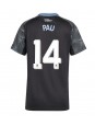 Aston Villa Pau Torres #14 Replika Borta Kläder Dam 2025-26 Kortärmad